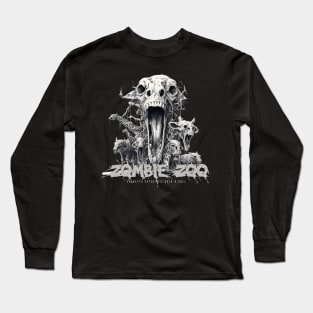 Zombie Zoo (Dark) Long Sleeve T-Shirt